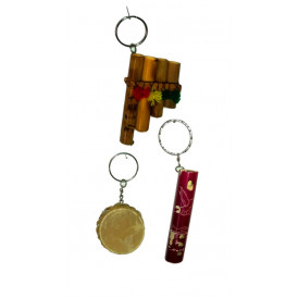 Set of keychains