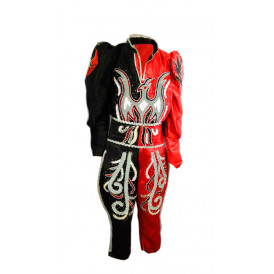 Caporal dance suit with glossy eagle decorations
